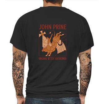 John Prine Original Bitter Southerner Mens Back Print T-shirt | Favorety CA