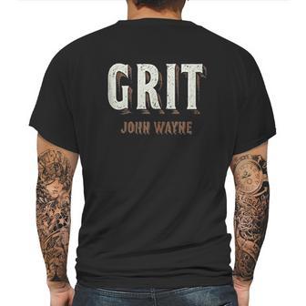 John Wayne Grit Mens Back Print T-shirt | Favorety UK