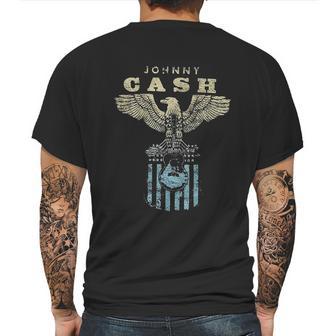 Johnny Cash Mens Jc Eagle Mens Back Print T-shirt | Favorety AU