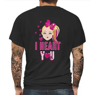 Jojo Siwa I Heart You Mens Back Print T-shirt | Favorety UK