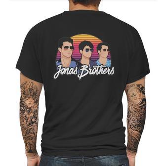 The Jonas Brothers Mens Back Print T-shirt | Favorety