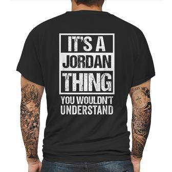 It Is A Jordan Thing You Wouldnt Understand Mens Back Print T-shirt | Favorety CA