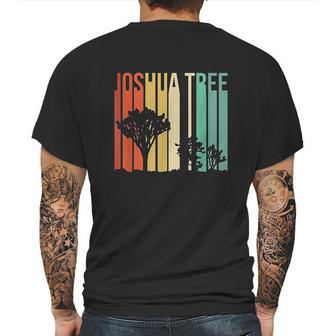 Joshua Tree Desert Vintage Retro Outdoors Camping California Mens Back Print T-shirt | Favorety AU