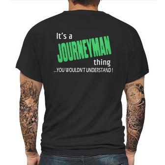 Journeyman Thing - Im Journeyman - Teeforjourneyman Mens Back Print T-shirt | Favorety CA