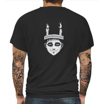 Junji Ito Souichi Candles Mens Back Print T-shirt | Favorety