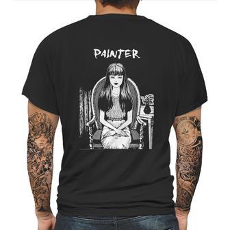 Junji Ito Tomie Sitting Mens Back Print T-shirt | Favorety AU