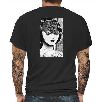 Junji Ito Uzumaki Spiral Eye Mens Back Print T-shirt | Favorety CA