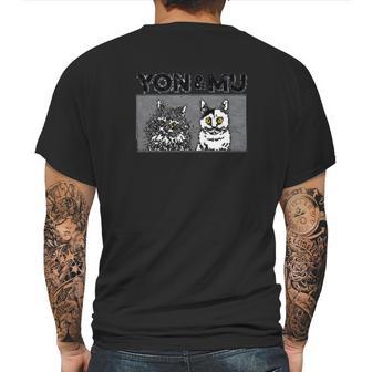 Junji Itos Cat Diary Yon And Mu Yon Mu Mens Back Print T-shirt | Favorety AU