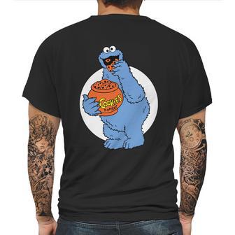 Junk Food Cookie Monster T Shirt Worn By Rachel On Friends Vintage Htf Rare S Mens Back Print T-shirt | Favorety AU