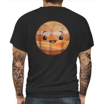 Jupiter Cute Happy Planet Solar System Galaxy Mens Back Print T-shirt | Favorety CA