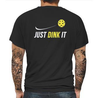 Just Dink It Funny Picklebal Mens Back Print T-shirt | Favorety DE