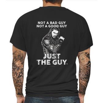 Just The Guy Roman Reigns Mens Back Print T-shirt | Favorety