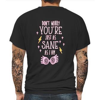 You Are Just As Sane As I Am Spectre Specs Youth Mens Back Print T-shirt | Favorety AU