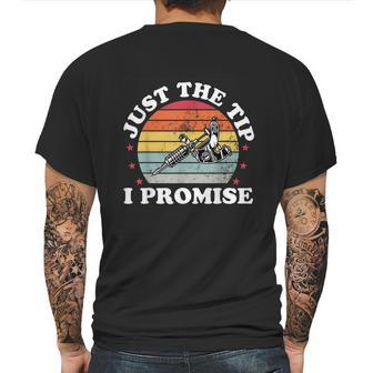 Just The Tip Tattoo Artist Tat Machine Funny Tattooist Graphic Design Printed Casual Daily Basic Mens Back Print T-shirt | Favorety DE