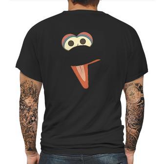 Juvenile Sesame Street Big Bird Face Mens Back Print T-shirt | Favorety