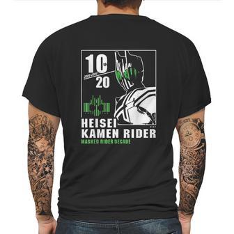 Kamen Rider Decade Heisei Rider Anniversary Mens Back Print T-shirt | Favorety UK