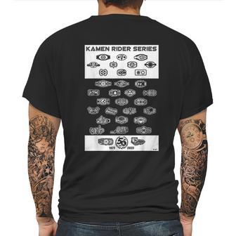 Kamen Rider Series 50Th Anniversary Mens Back Print T-shirt | Favorety CA