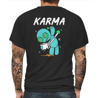 Karma Cute Anime Kawaii Pastel Goth Emo Punk Voodoo Doll Mens Back Print T-shirt | Favorety DE