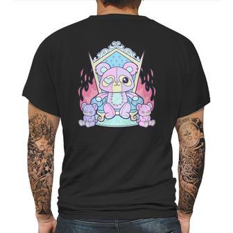 Kawaii Pastel Goth Cute Creepy Killer Teddy Bear Mens Back Print T-shirt | Favorety DE