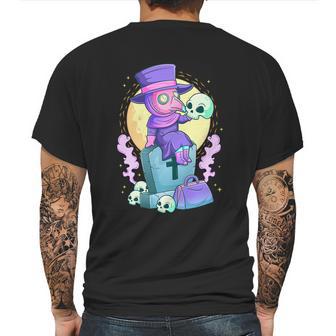 Kawaii Pastel Goth Cute Creepy Plague Doctor Skull Mens Back Print T-shirt | Favorety UK