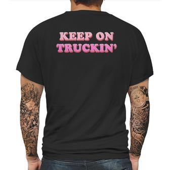 Keep On Truckin Mens Back Print T-shirt | Favorety