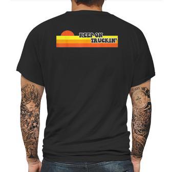 Keep On Truckin Mens Back Print T-shirt | Favorety AU