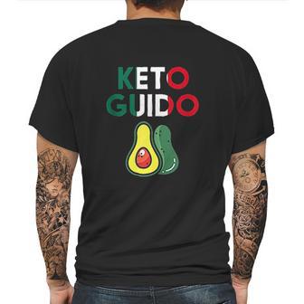 Keto Guido Funny Italian Ketogenic Diet Ketosis Keto Mens Back Print T-shirt | Favorety AU