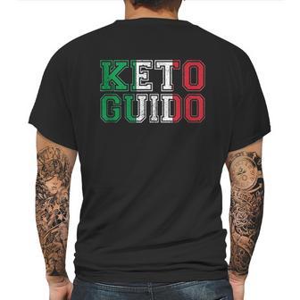 Keto Guido Italian Ketogenic Mens Back Print T-shirt | Favorety