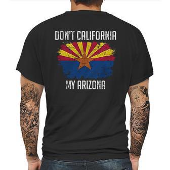 Kicks Dont California My Arizona Mens Back Print T-shirt | Favorety CA