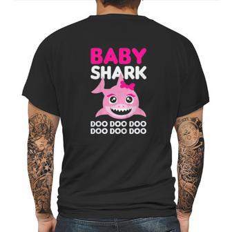 Kids Baby Cute Shark Girls Doo Doo Doo Mens Back Print T-shirt | Favorety CA