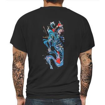 Kimetsu No Yaiba Demon Slayer Warrior Mens Back Print T-shirt | Favorety CA