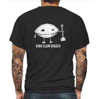 King Clam Digger T-Shirt Mens Back Print T-shirt | Favorety UK