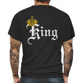 King Crown Old English Logo Mens Back Print T-shirt | Favorety DE