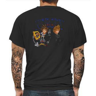 Kingdom Hearts Sora Roxas Nobody Mens Back Print T-shirt | Favorety