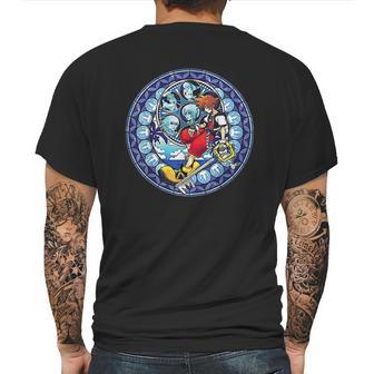 Kingdom Hearts Sora Stained Glass Mens Back Print T-shirt | Favorety UK