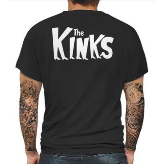 The Kinks Band Logo Mens Back Print T-shirt | Favorety