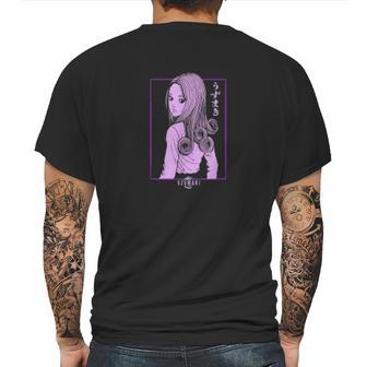 Kirie Looking Back Junji Ito Mens Back Print T-shirt | Favorety CA