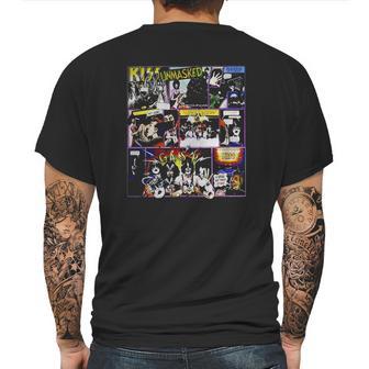 Kiss 1980 Unmasked Tshirt Mens Back Print T-shirt | Favorety UK