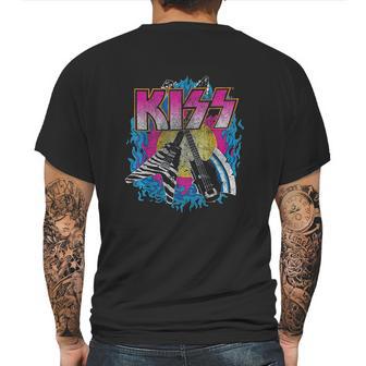 Kiss Young Wasted Great Art Mens Back Print T-shirt | Favorety