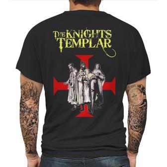 The Knight Templar - Templar S Mens Back Print T-shirt | Favorety CA