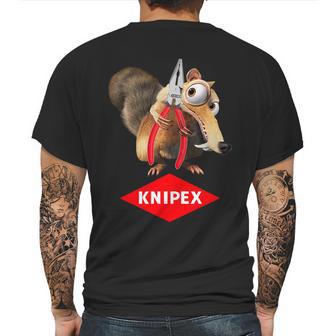 Knipex And Squirrel Mens Back Print T-shirt | Favorety