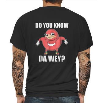 Do You Know The Way Ugandan Mens Back Print T-shirt | Favorety UK