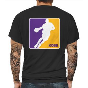 Kobe Nba Lakers Logo Rip Kobe Mens Back Print T-shirt | Favorety CA