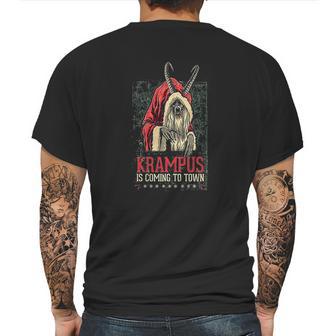 Krampus Poster Vintage Official Mens Back Print T-shirt | Favorety DE