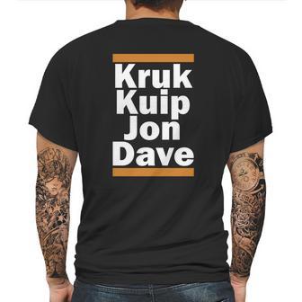 Kruk Kuip Jon Dave T-Shirt Mens Back Print T-shirt | Favorety AU