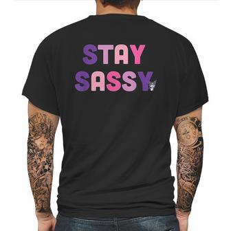 Kuromi Stay Sassy Mens Back Print T-shirt | Favorety AU