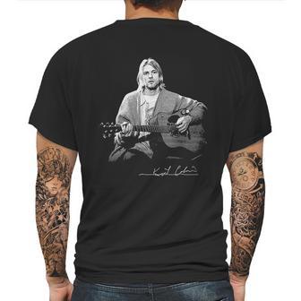 Kurt Cobain Unplugged Mens Back Print T-shirt | Favorety UK