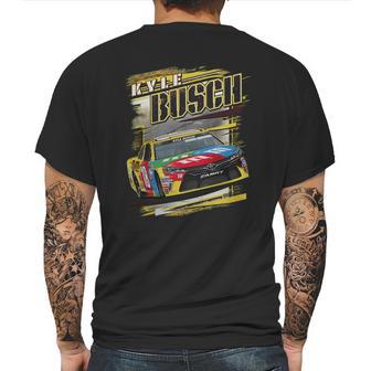 Kyle Busch 1 Mens Back Print T-shirt | Favorety UK