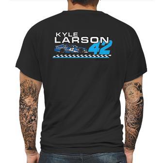 Kyle Larson Carbon Fiber Mens Back Print T-shirt | Favorety DE