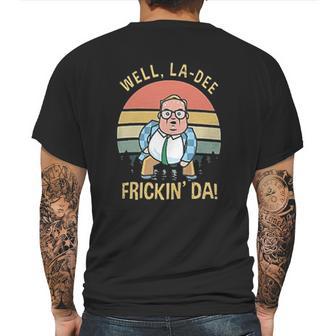 Well La Dee Fricking Da Vintage Gift Mens Back Print T-shirt | Favorety DE